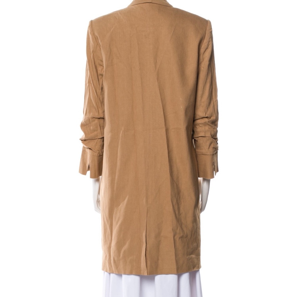 Alice + Olivia Muriel Scrunched Sleeve Coat - Picture 3 of 7